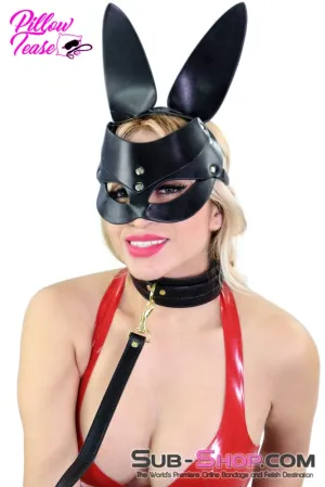 1515DL      Bad Bunny Cosplay Bunny Ears Mask. Black