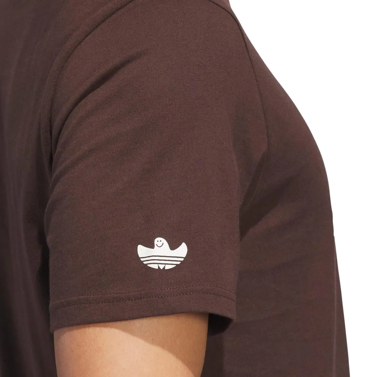 Adidas Shmoo G 3 T-Shirt - Dark Brown/Core White