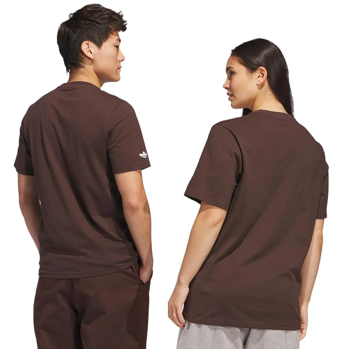 Adidas Shmoo G 3 T-Shirt - Dark Brown/Core White