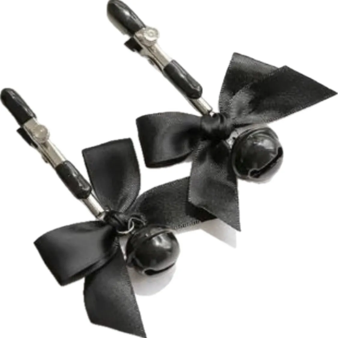 Adjustable Stainless Steel Breast Nipple Clamps Bells