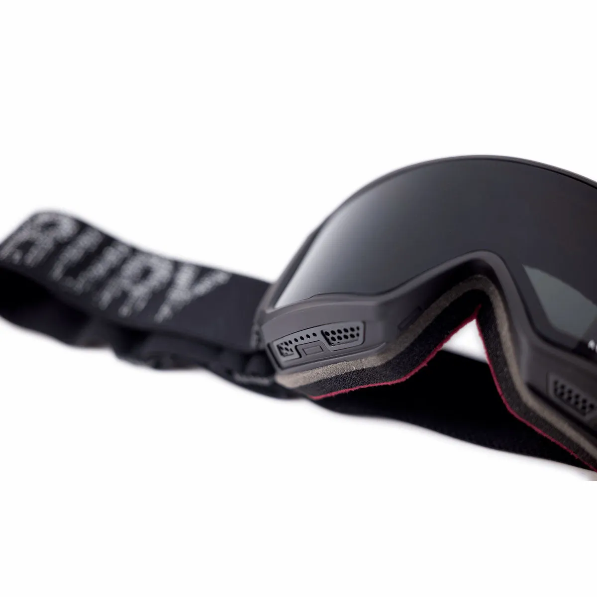 Ashbury Arrow Sundown Snowboard Goggles - Dark Smoke/Yellow Spare