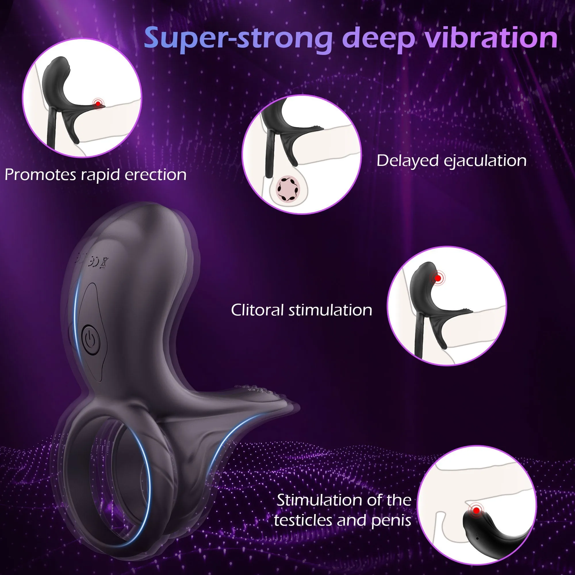 Aurora - Vibrating Penis Ring