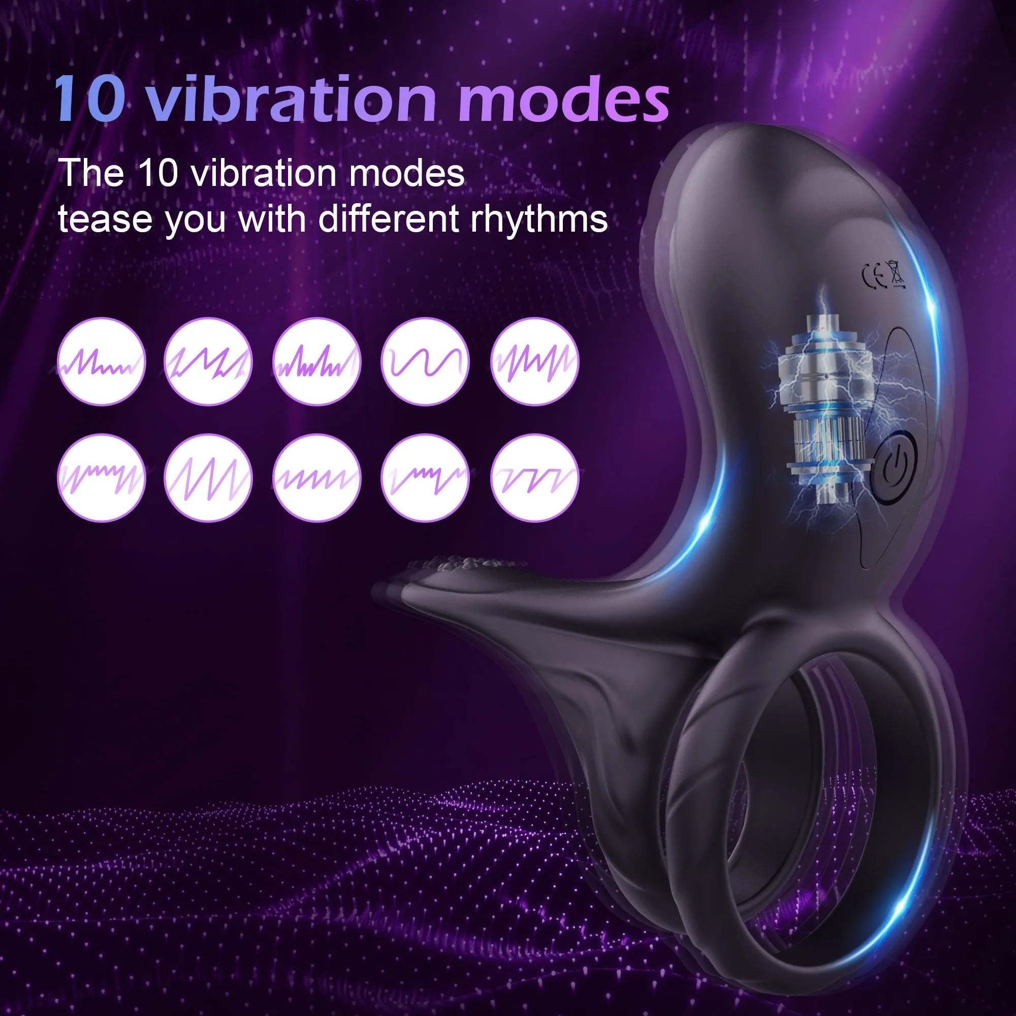 Aurora - Vibrating Penis Ring