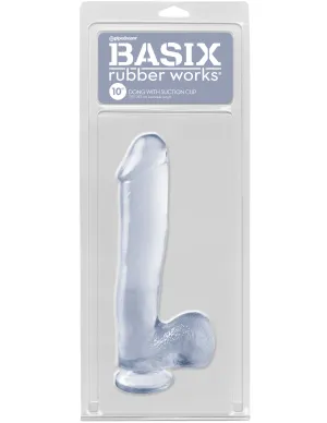 Basix - 10 Dong with Suction Cup