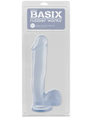 Basix - 12 Dong with Suction Cup