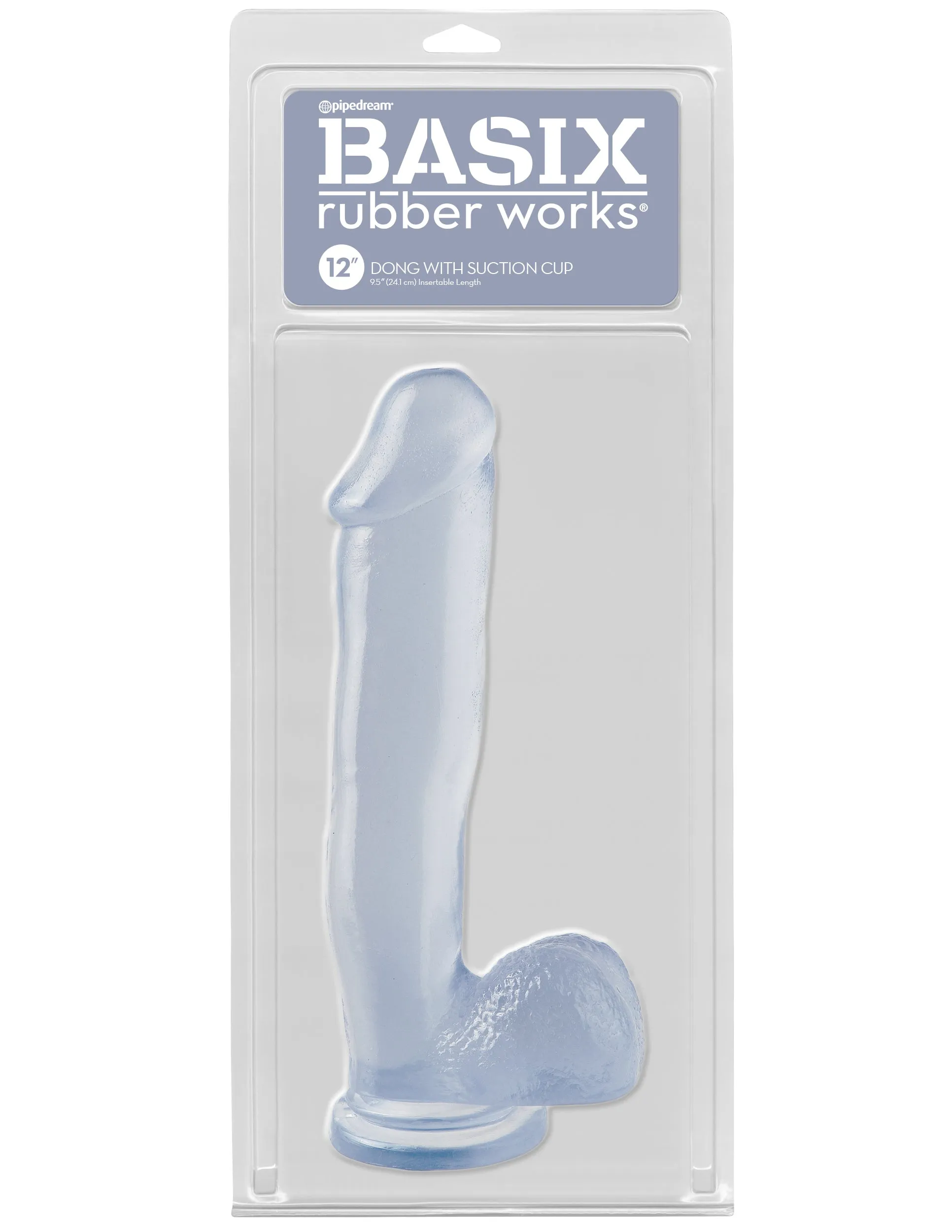 Basix - 12 Dong with Suction Cup