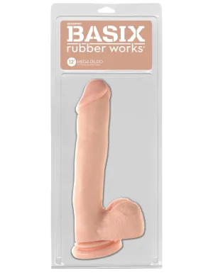 Basix - 12 Mega Dildo