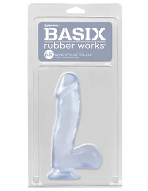 Basix - 6.5 Dong with Suction Cup