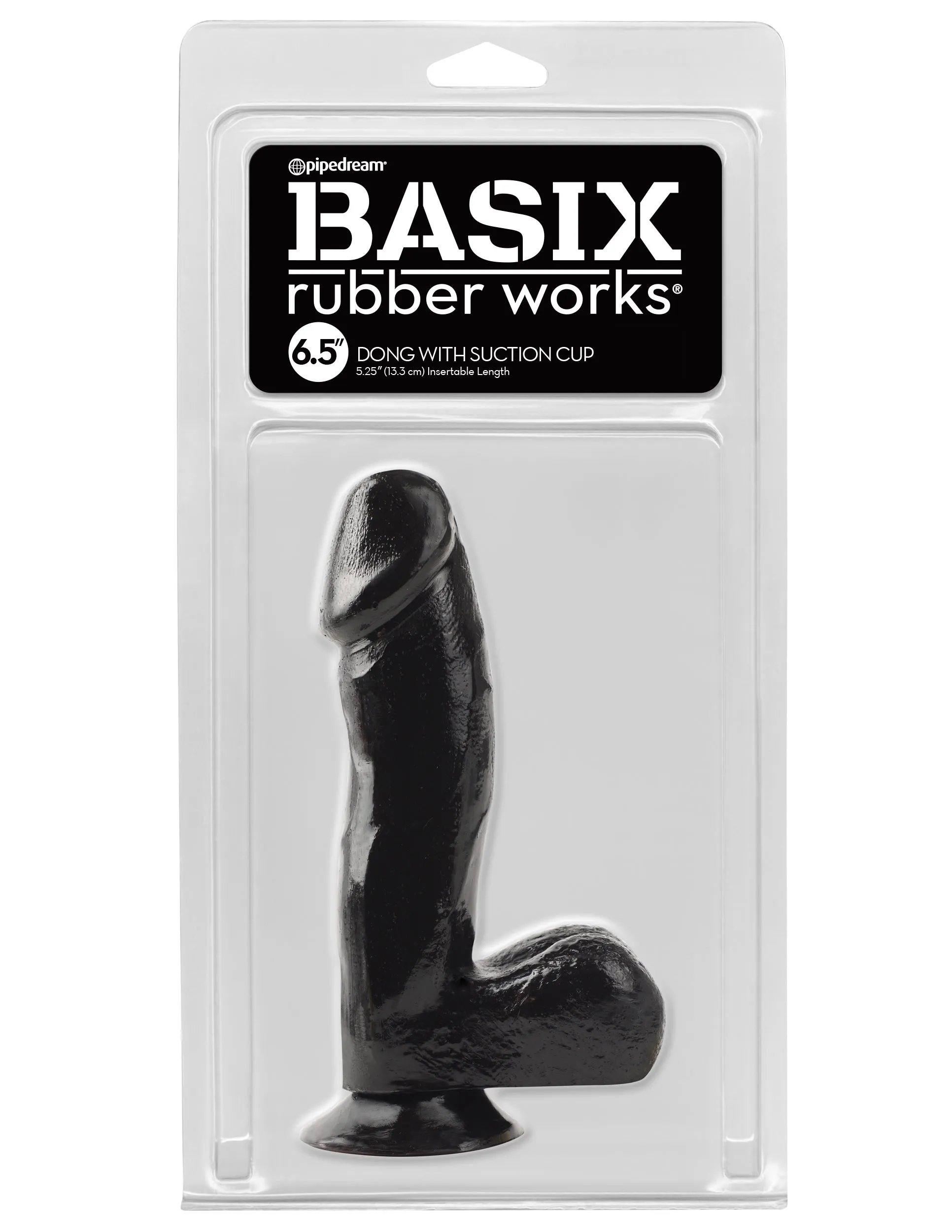 Basix - 6.5 Dong with Suction Cup