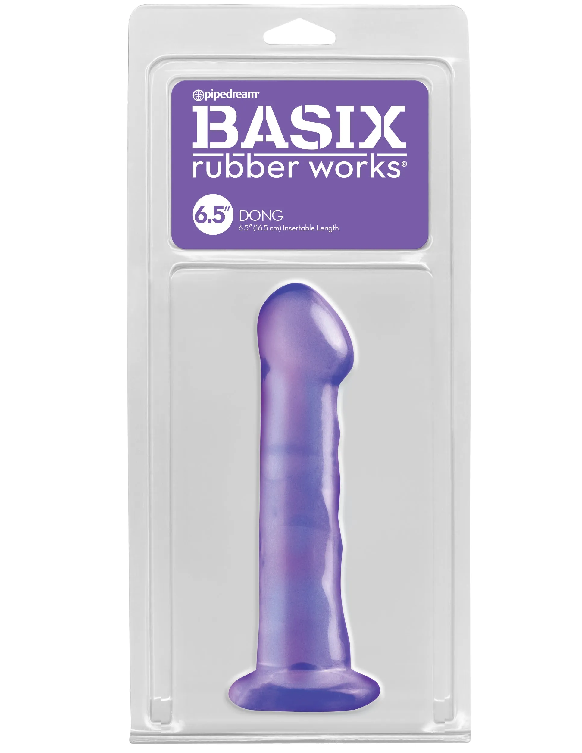 Basix - 6.5 Dong with Suction Cup