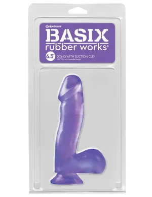 Basix - 6.5 Dong with Suction Cup
