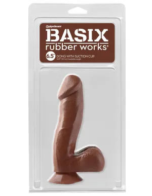 Basix - 6.5 Dong with Suction Cup