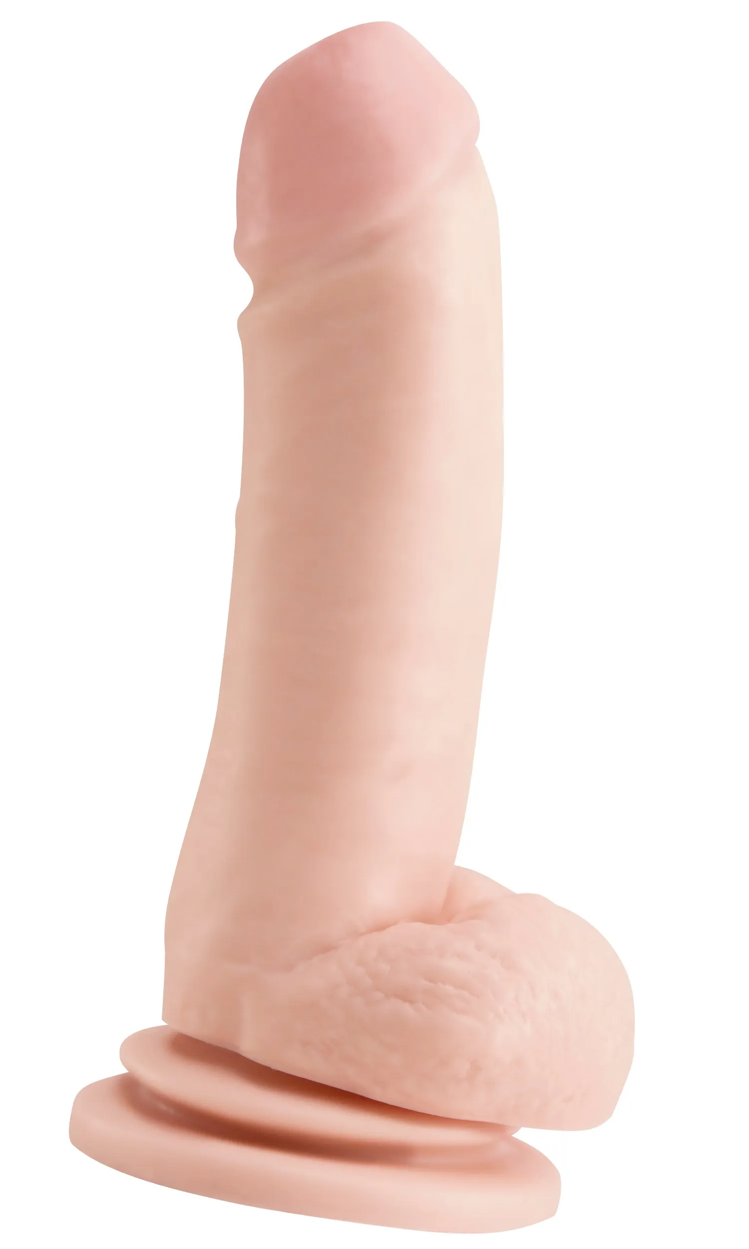 Basix - 8 Suction Cup Dong