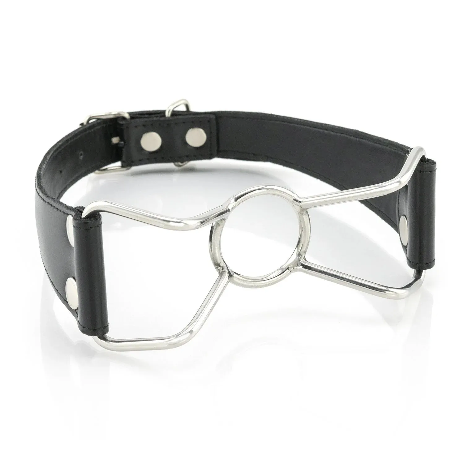 BDSM Spider Gag | Slave Bondage | Soft Vegan Leather | Adjustable