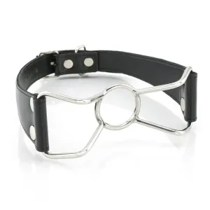 BDSM Spider Gag | Slave Bondage | Soft Vegan Leather | Adjustable