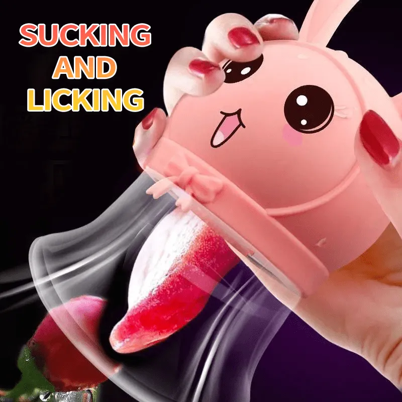 Bobo Rabbit Sexy Breast Stimulation Breast Massager Licking Sucker