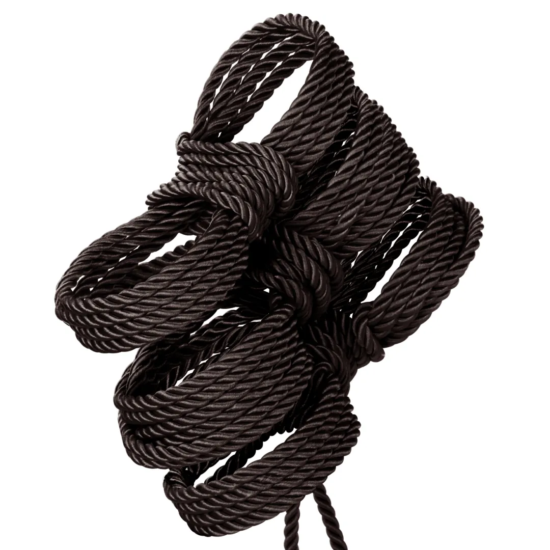 Boundless Black BDSM Rope