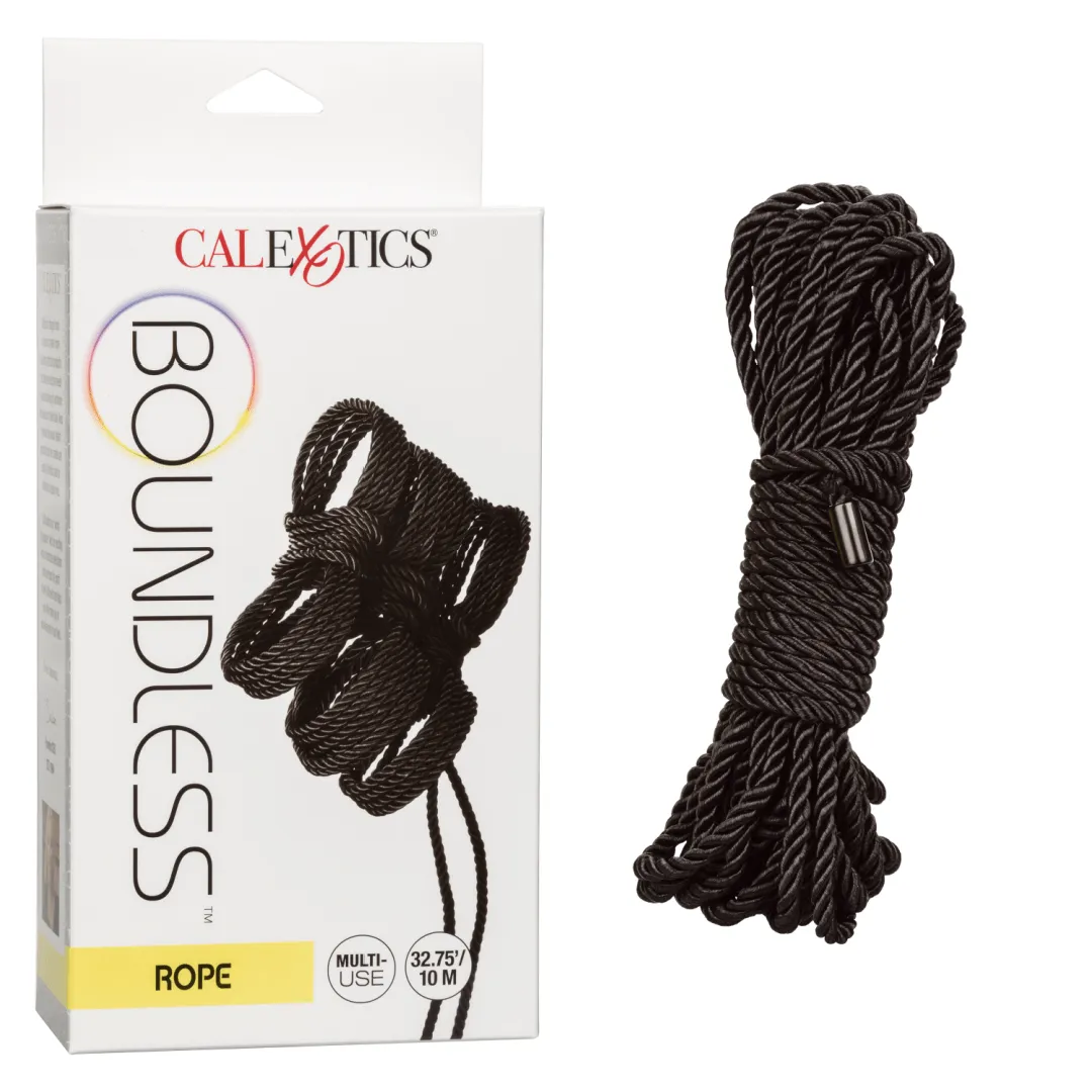 Boundless Black BDSM Rope