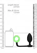 Butt Plug With Cock Ring - Glow In The Dark