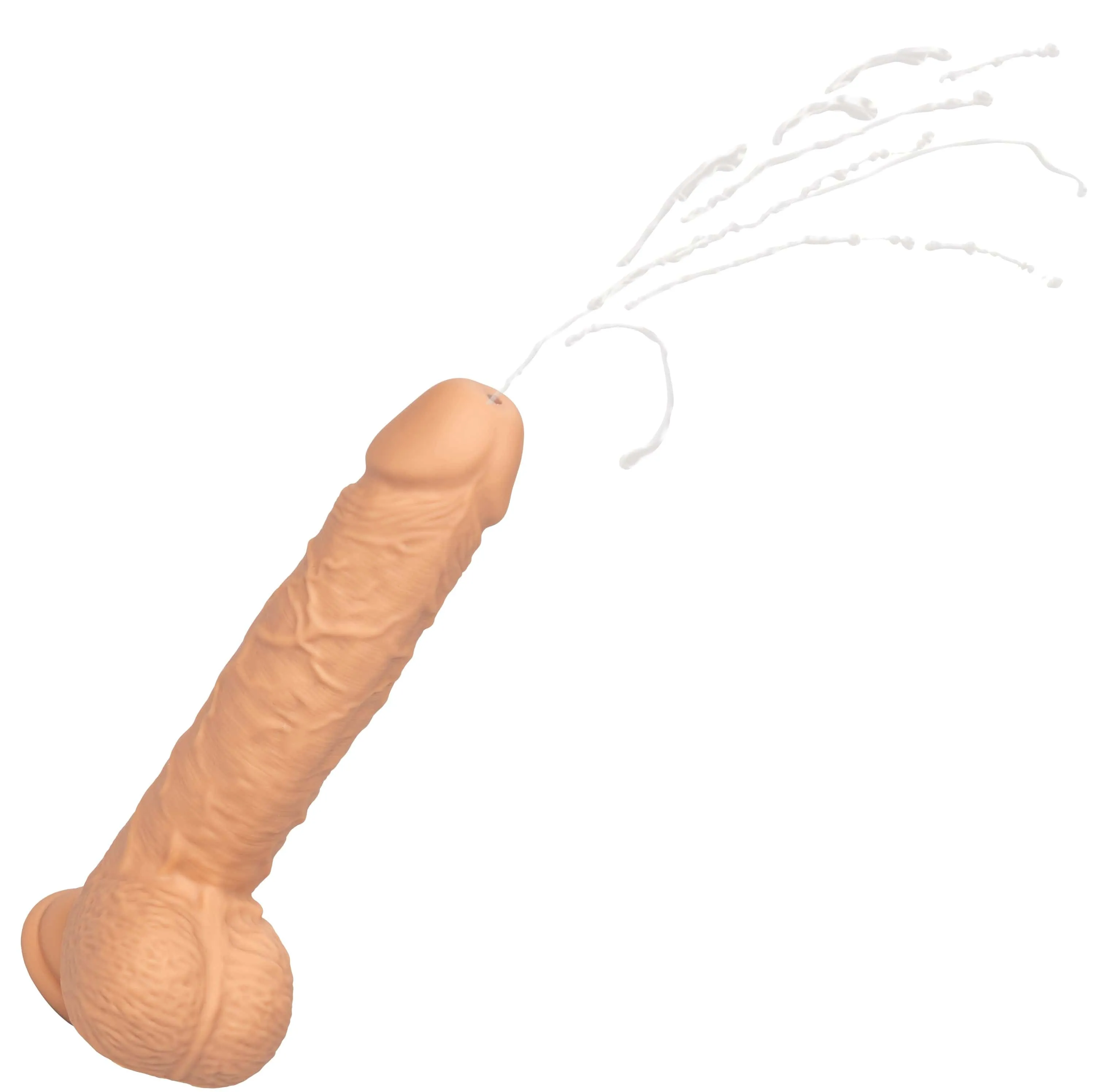 California Exotics - Squirting Fuck Stick Silicone Realistic Dildo Vibrator 8.95