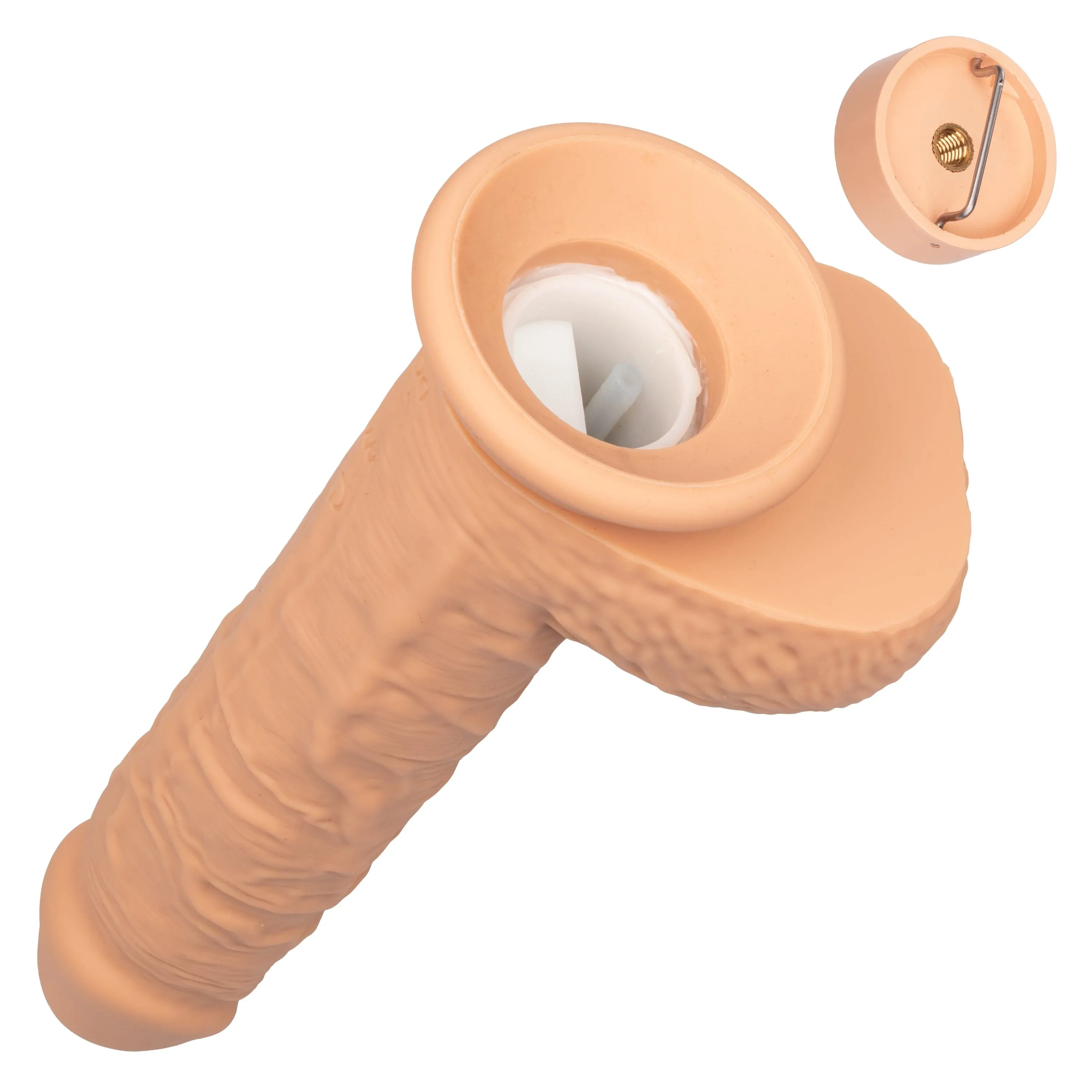 California Exotics - Squirting Fuck Stick Silicone Realistic Dildo Vibrator 8.95
