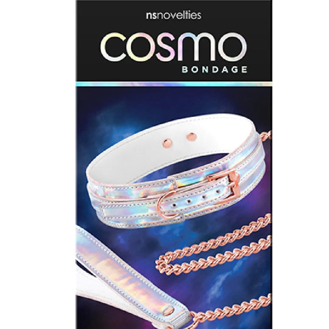 Cosmo Bondage Holographic Collar and Leash