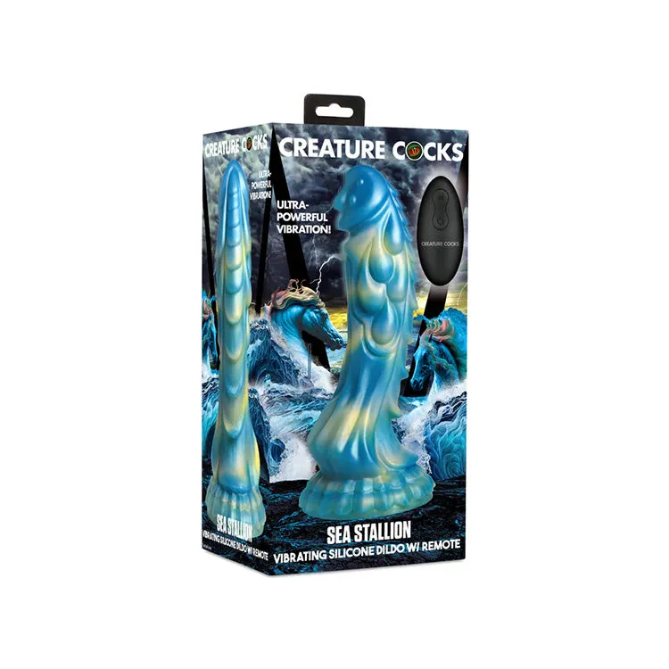 Creature Cocks Sea Stallion Vibrating Dildo with Remote