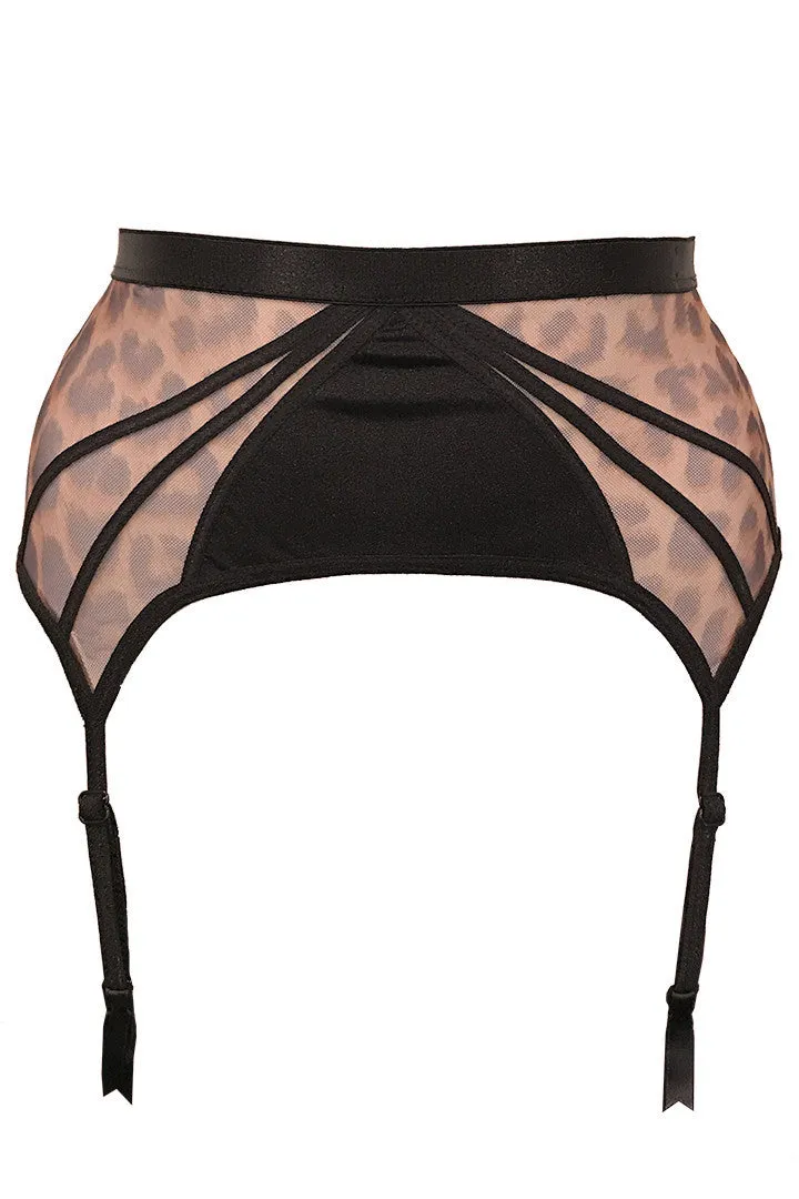Deco High-Waisted Garterbelt
