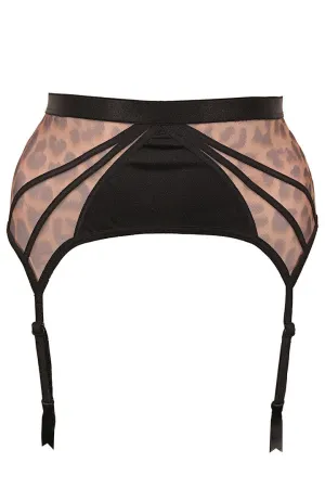 Deco High-Waisted Garterbelt