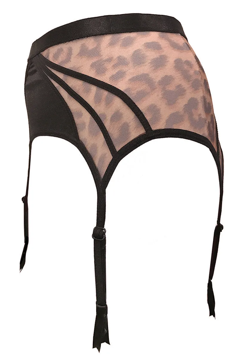 Deco High-Waisted Garterbelt