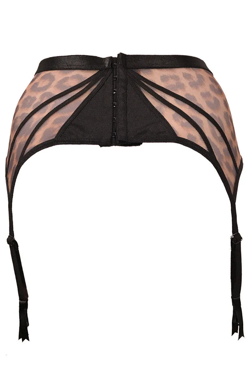 Deco High-Waisted Garterbelt