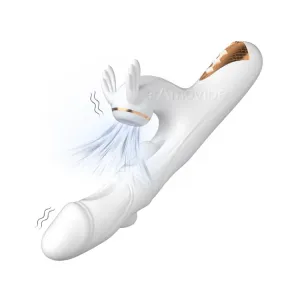 Dual Vibration & Suction with Warming Sensation for Ultimate G-Spot Vibrator Pleasure