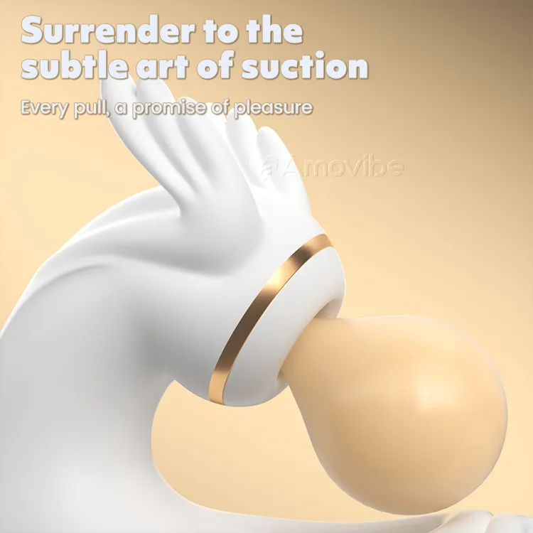 Dual Vibration & Suction with Warming Sensation for Ultimate G-Spot Vibrator Pleasure