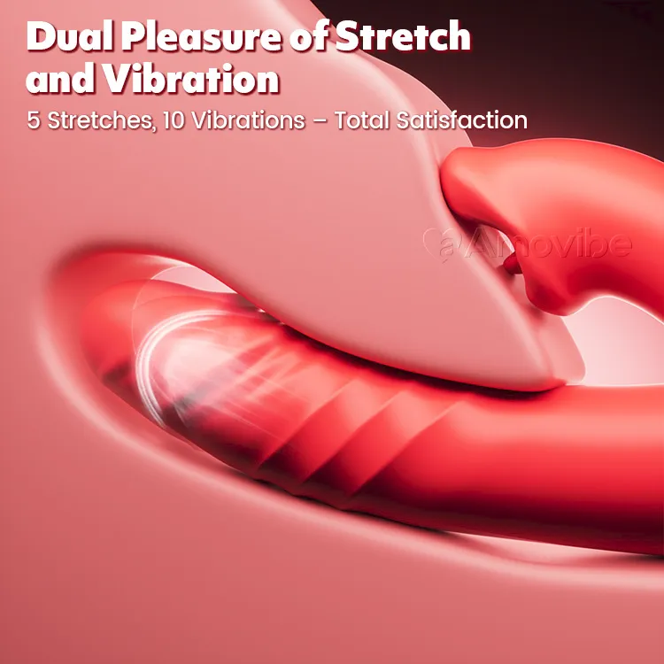 Dynamic Bliss Wave - G Spot Stimulator with Stretching and Vibration Features