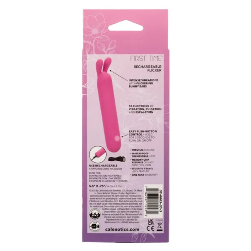 First Time Rechargeable Flicker - Pink