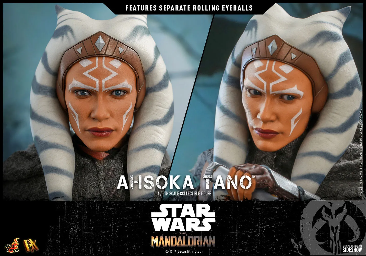 Hot Toys 1/6 Scale Figure - Ahsoka Tano (Star Wars: The Mandalorian)