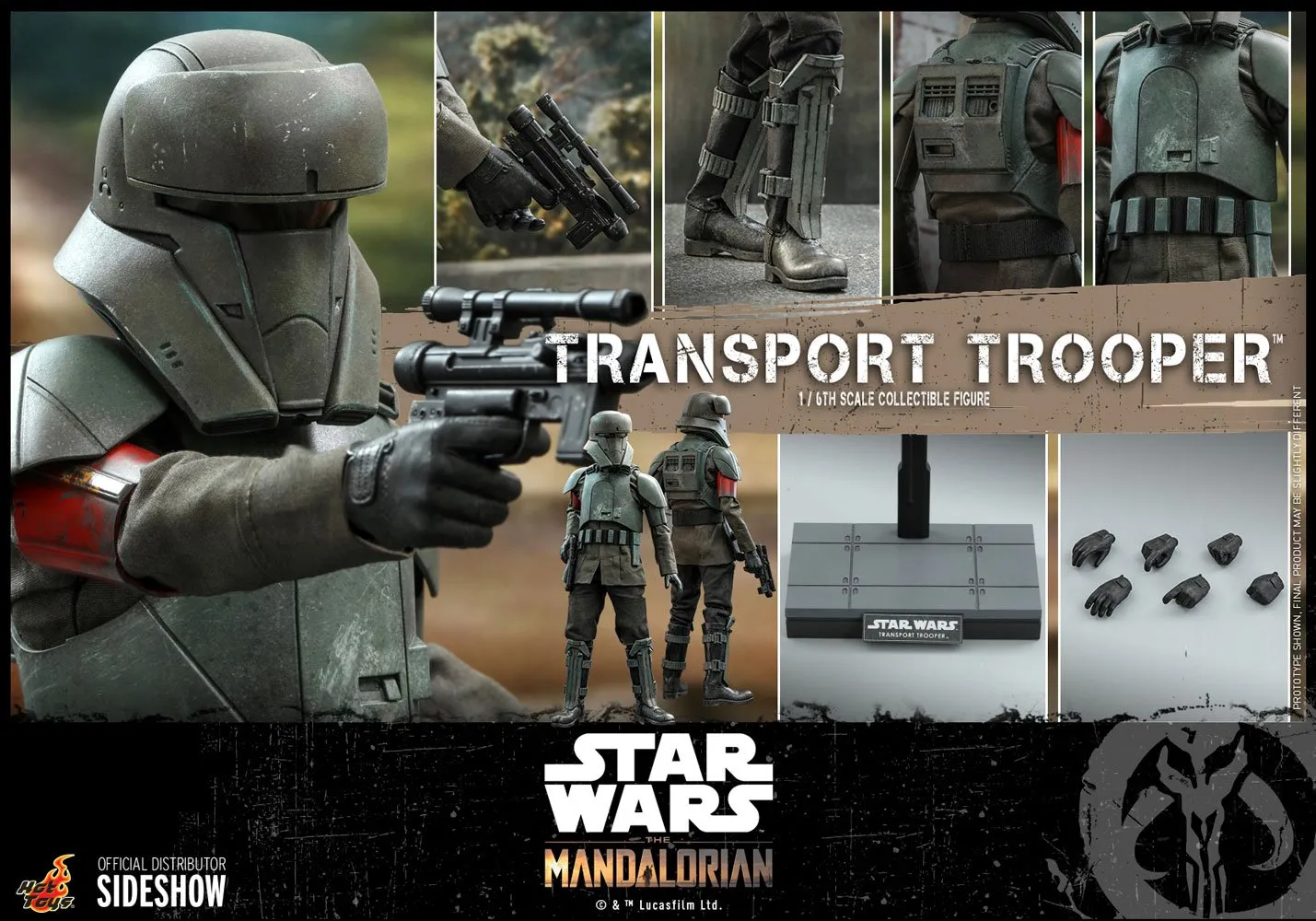 Hot Toys 1/6 Scale Television Masterpiece Series  - Transport Trooper (The Mandalorian)