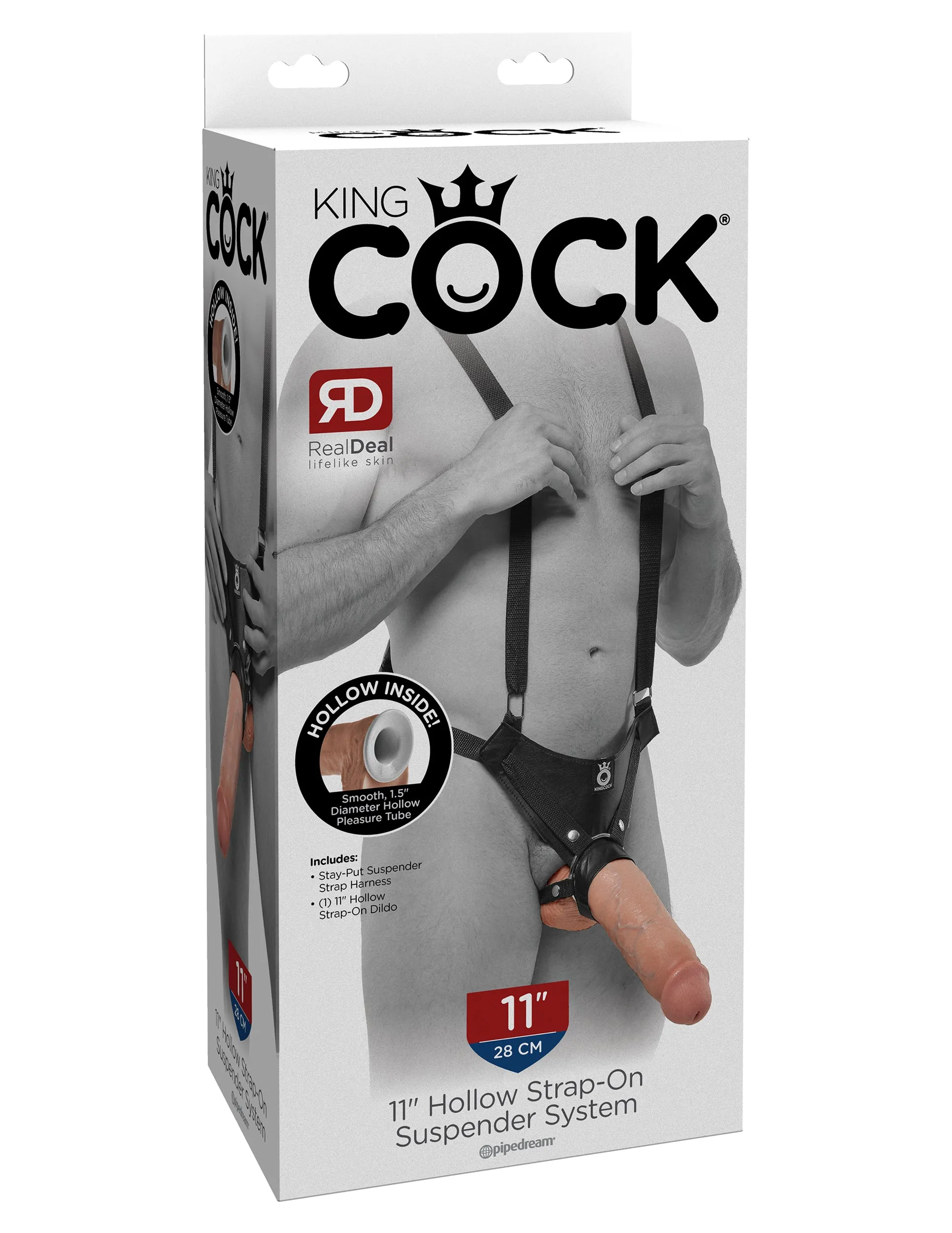 King Cock 11 Hollow Strap On Suspender System
