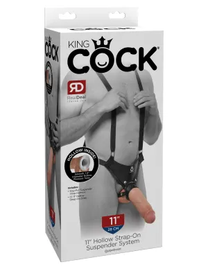King Cock 11 Hollow Strap On Suspender System