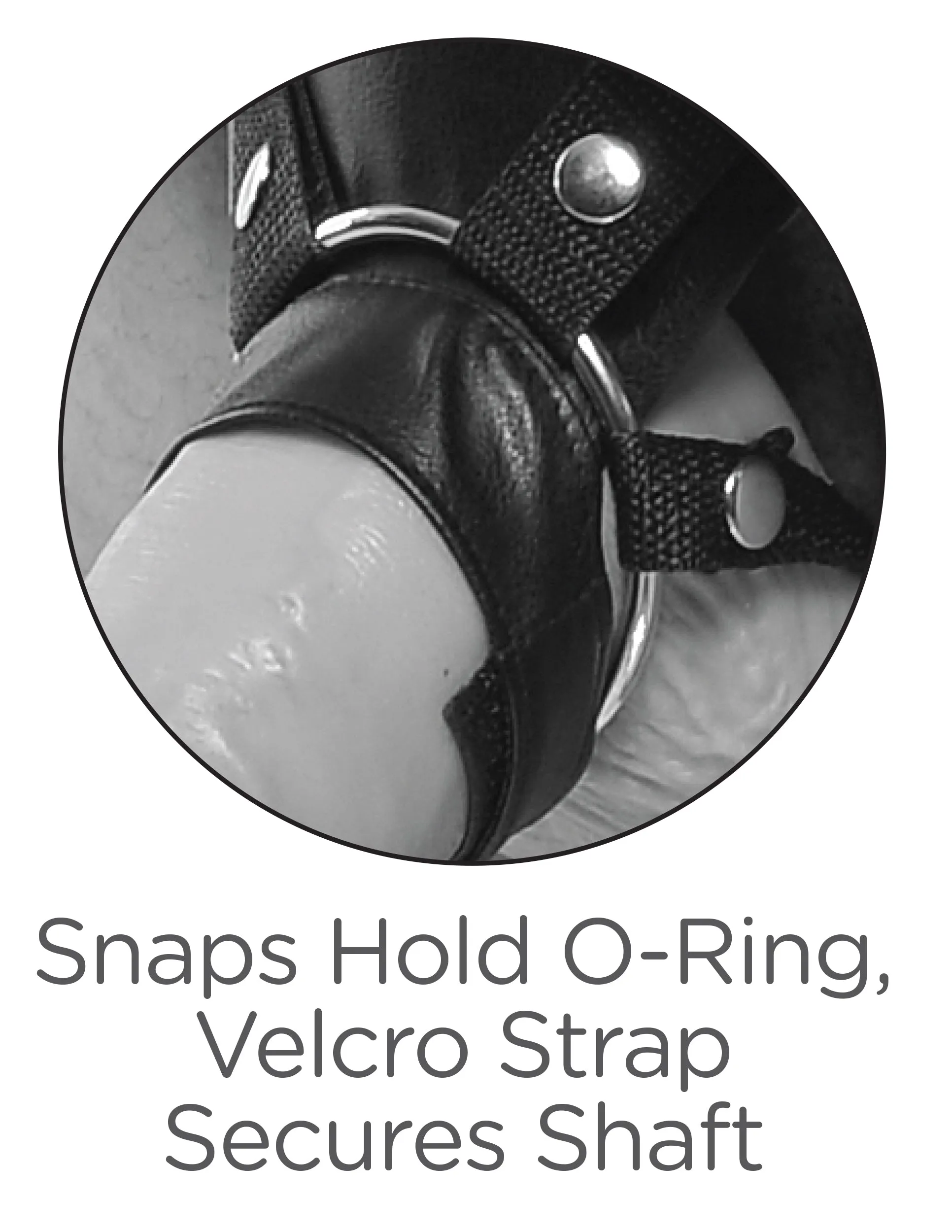 King Cock 11 Two Cocks One Hole Hollow Strap on Suspender System