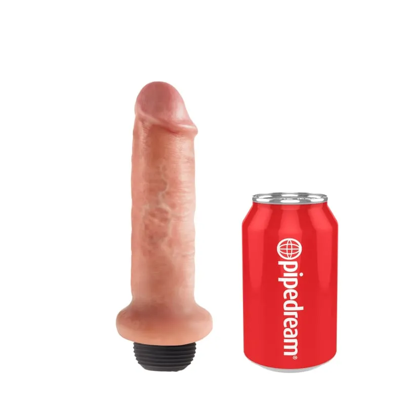 King Cock 6" Squirting Cock - Flesh
