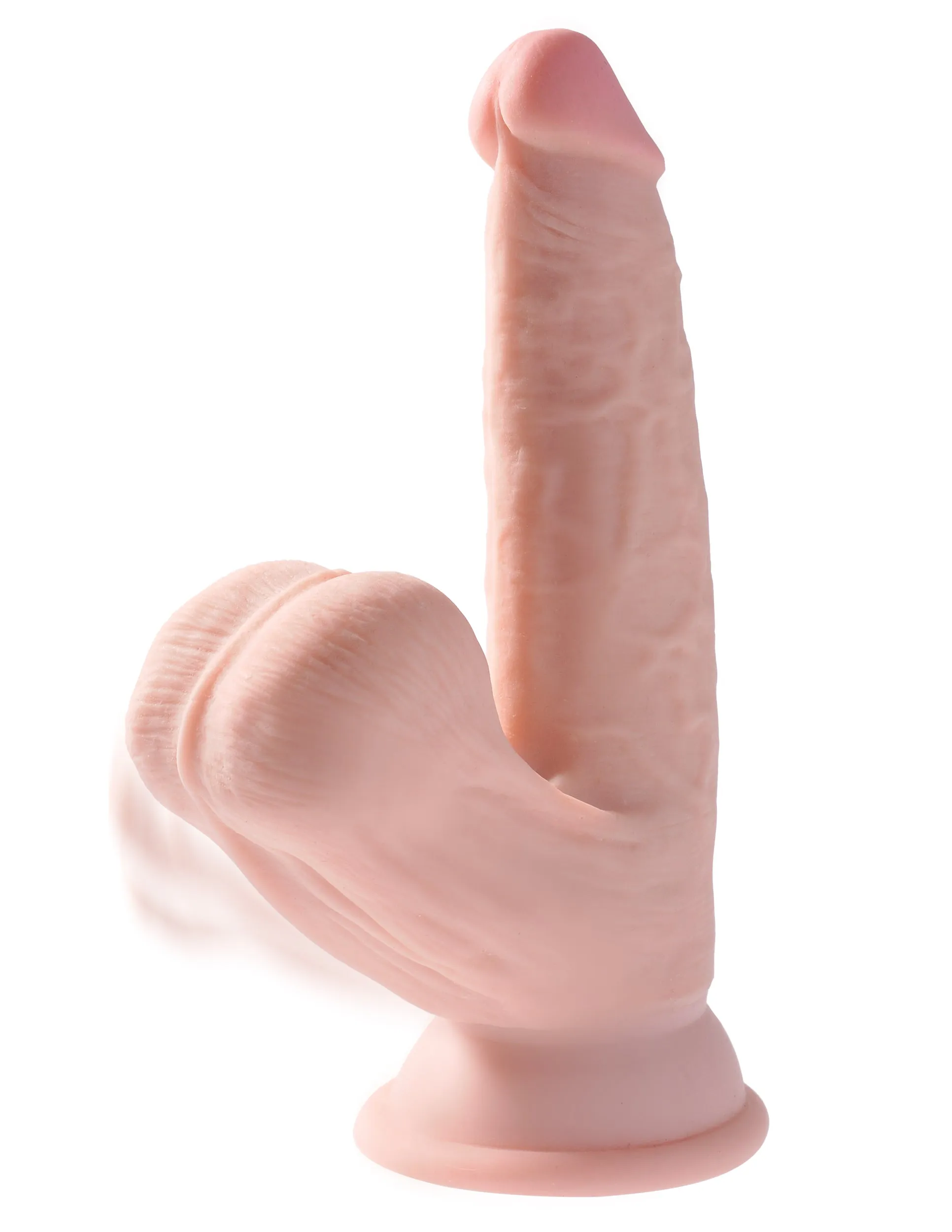 King Cock Plus 6 Triple Density Cock With Swinging Balls