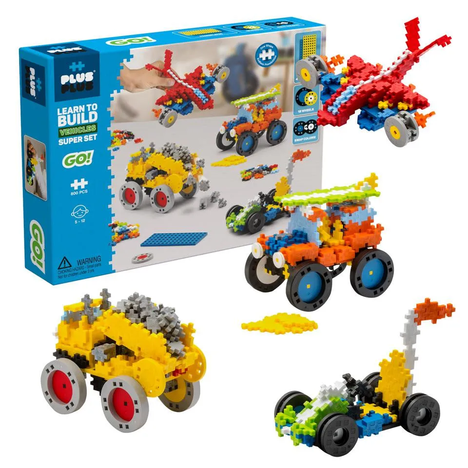 Learn to Build - Vehicles