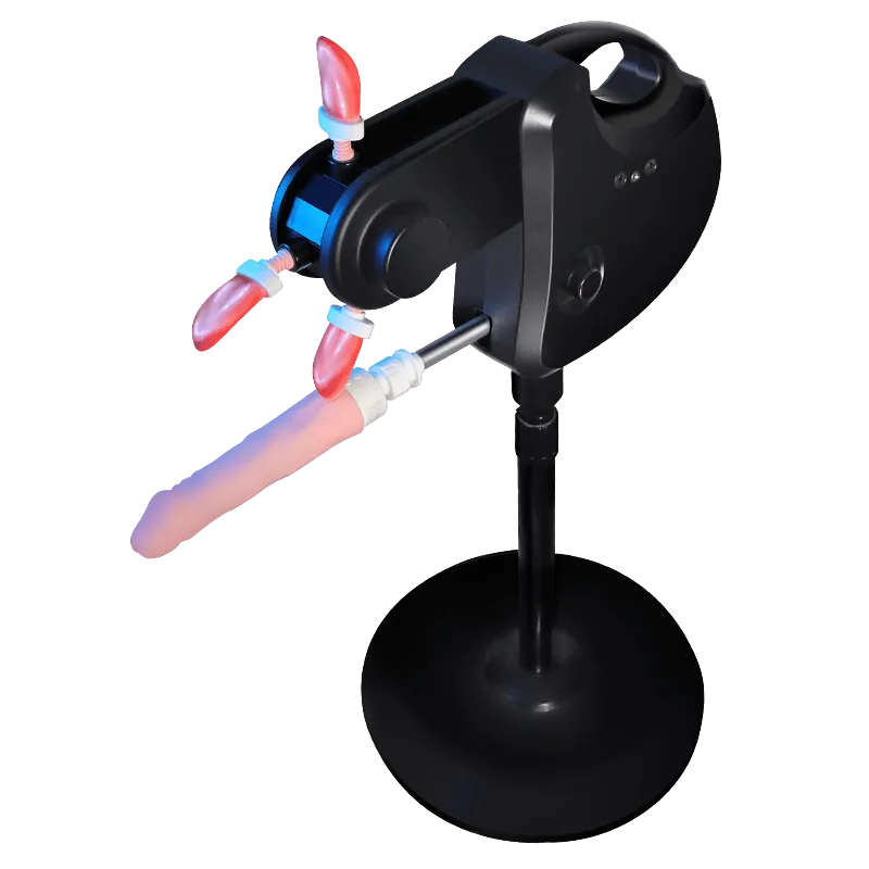 Lurevibe - FlexiGlide Thrusting Vibrator Dildo Tongue Rotating G Spot Vibrator