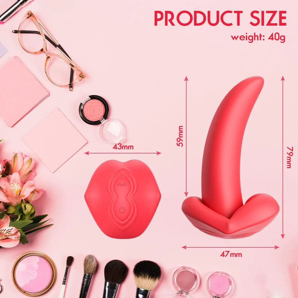Lurevibe - Honey Tongue Wireless Remote Control 10 Frequency Wearable Vibrator
