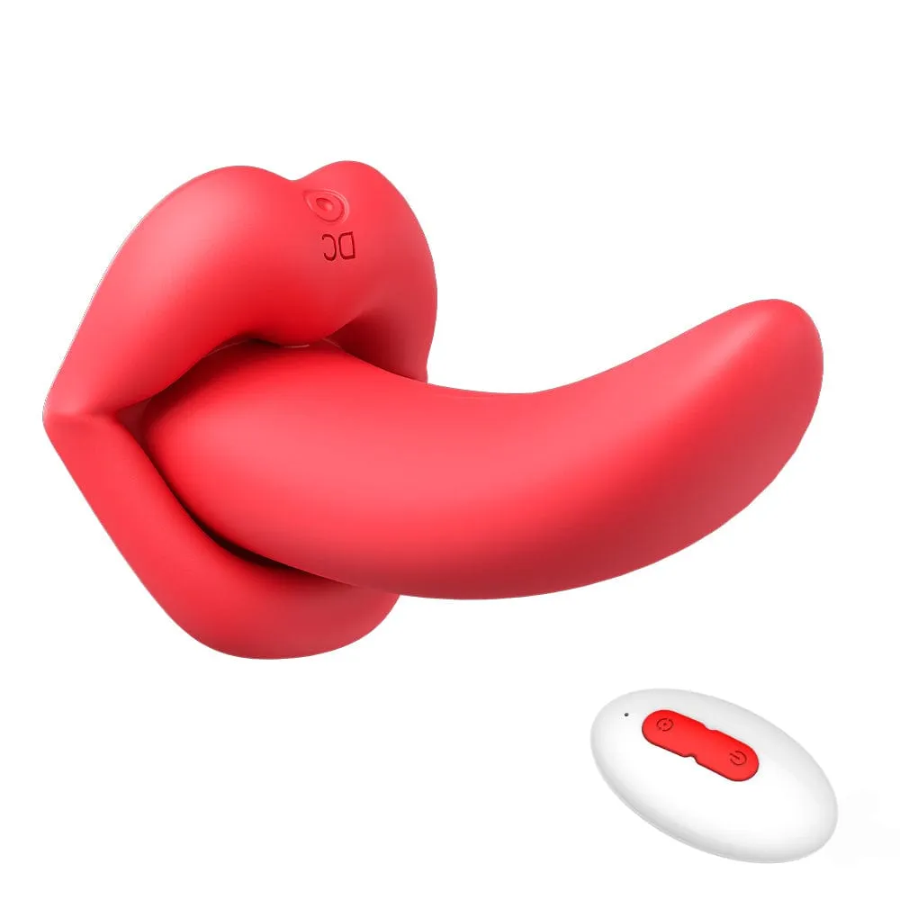 Lurevibe - Honey Tongue Wireless Remote Control 10 Frequency Wearable Vibrator