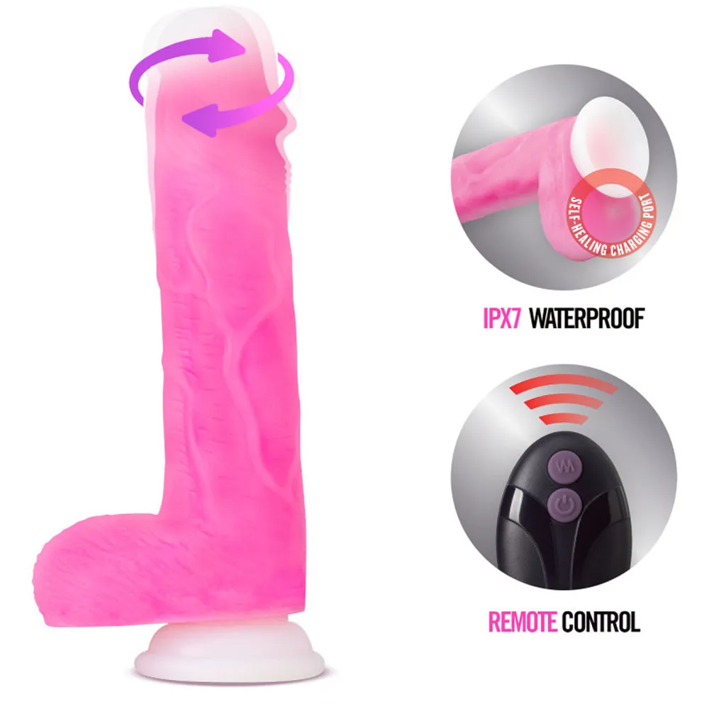 Neo Elite Roxy 8" Rotating Dildo With Remote & Suction Cup