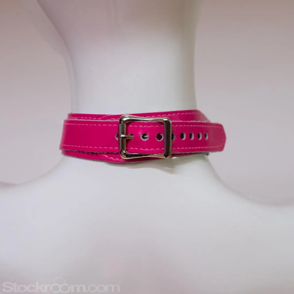 Neon Angel Bust Harness. Pink