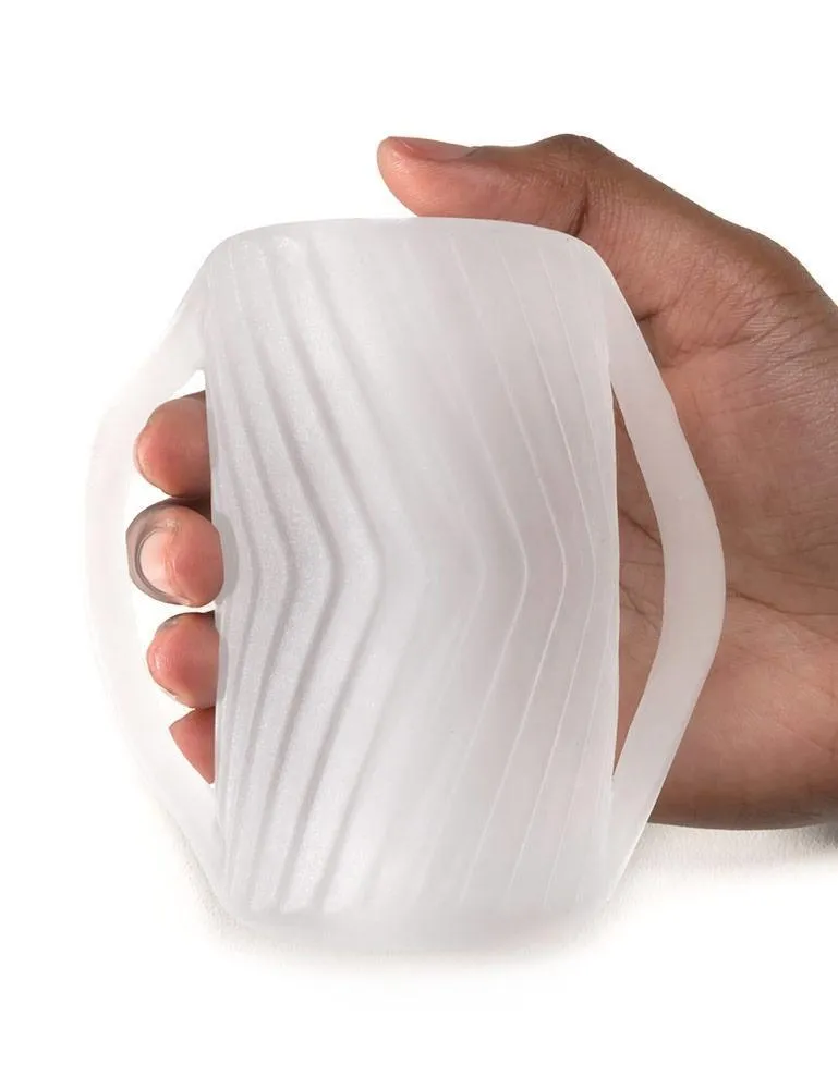 Perfect Fit Male Masturbator w/ Grip Clear