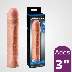 Pipedream Fantasy X-Tension Perfect 3 Penis Extension